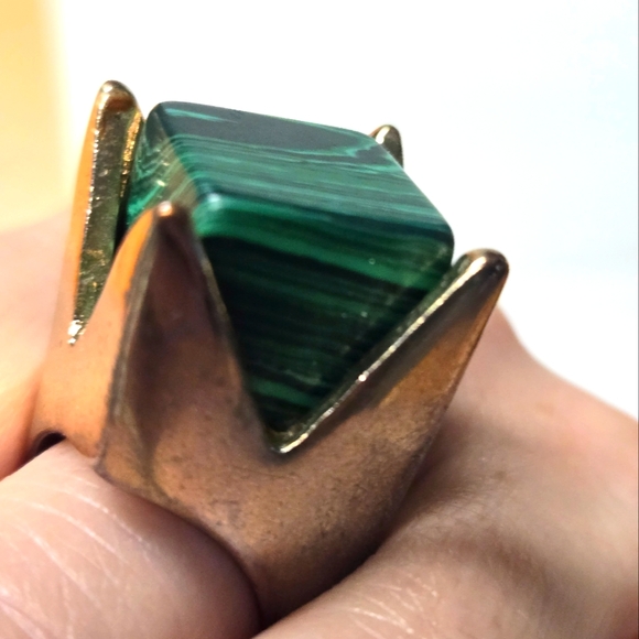 70s gold plated ring - Picture 5 of 5